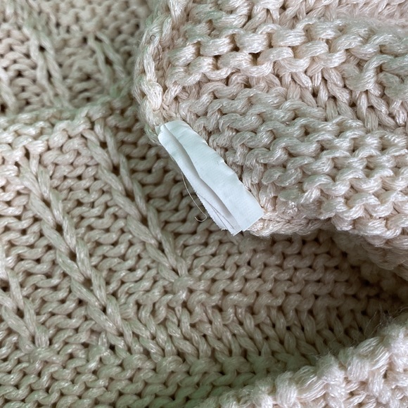 Zara Man Cream Cable Knit Sweater - Picture 16 of 16